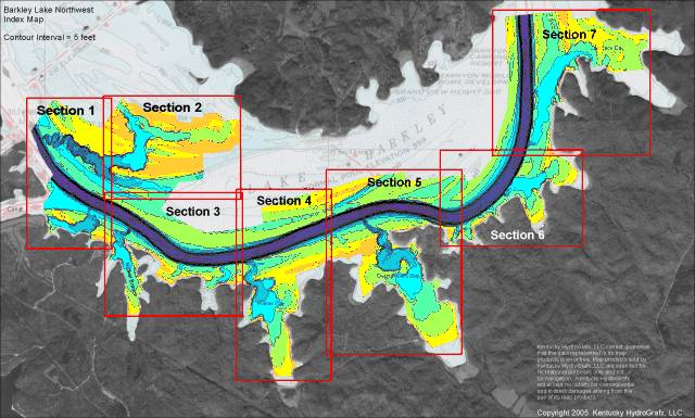 Lake Cumberland Depth Chart